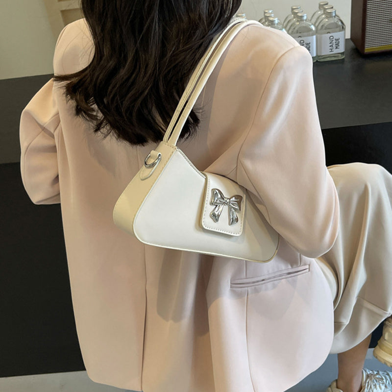Daily Simplicity Solid With Bow Bags
