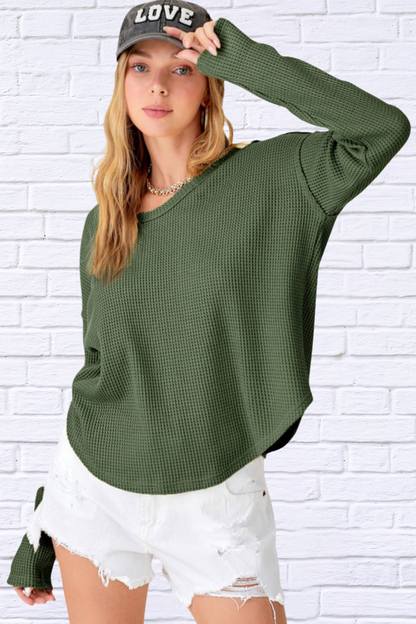 Olive Green Joanne Top Small