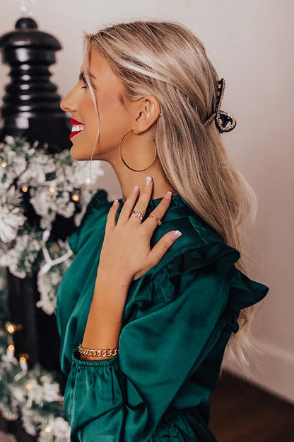 Drama Queen Hoop Earrings