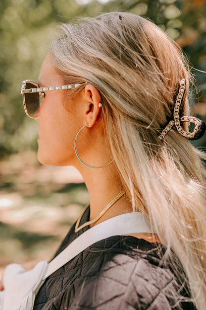 Drama Queen Hoop Earrings