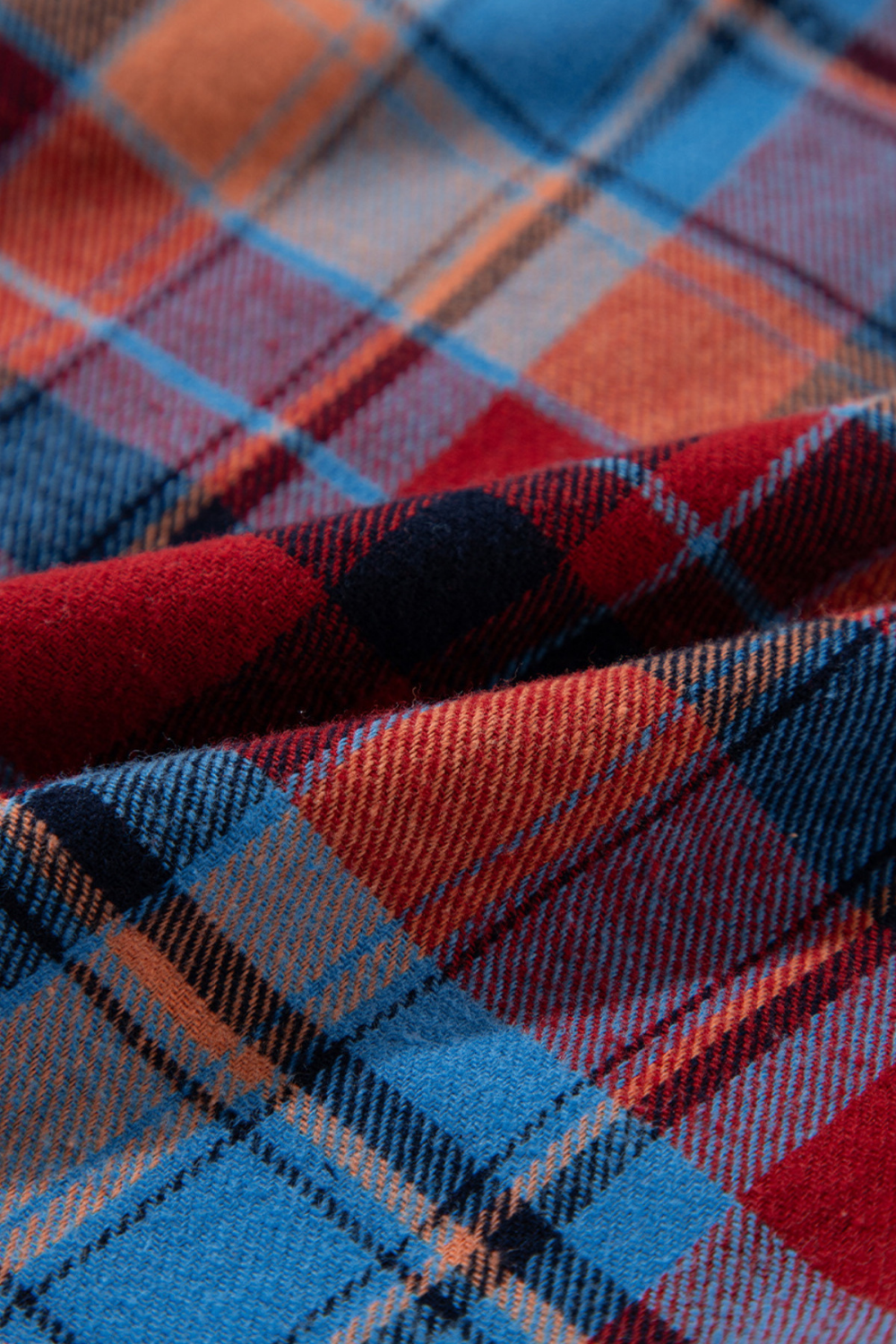 Plaid Button Up Long Sleeve Shirt