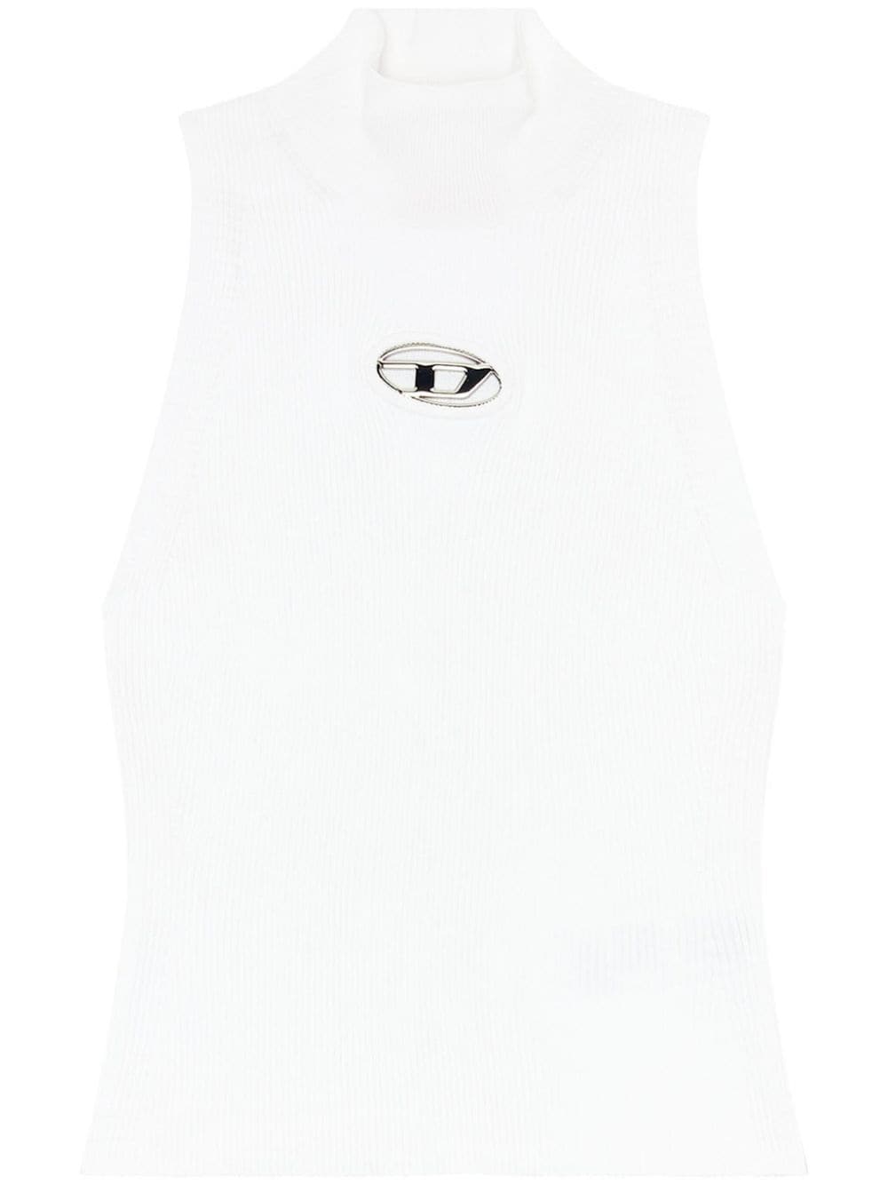 Diesel Ribbed-knit turtleneck top