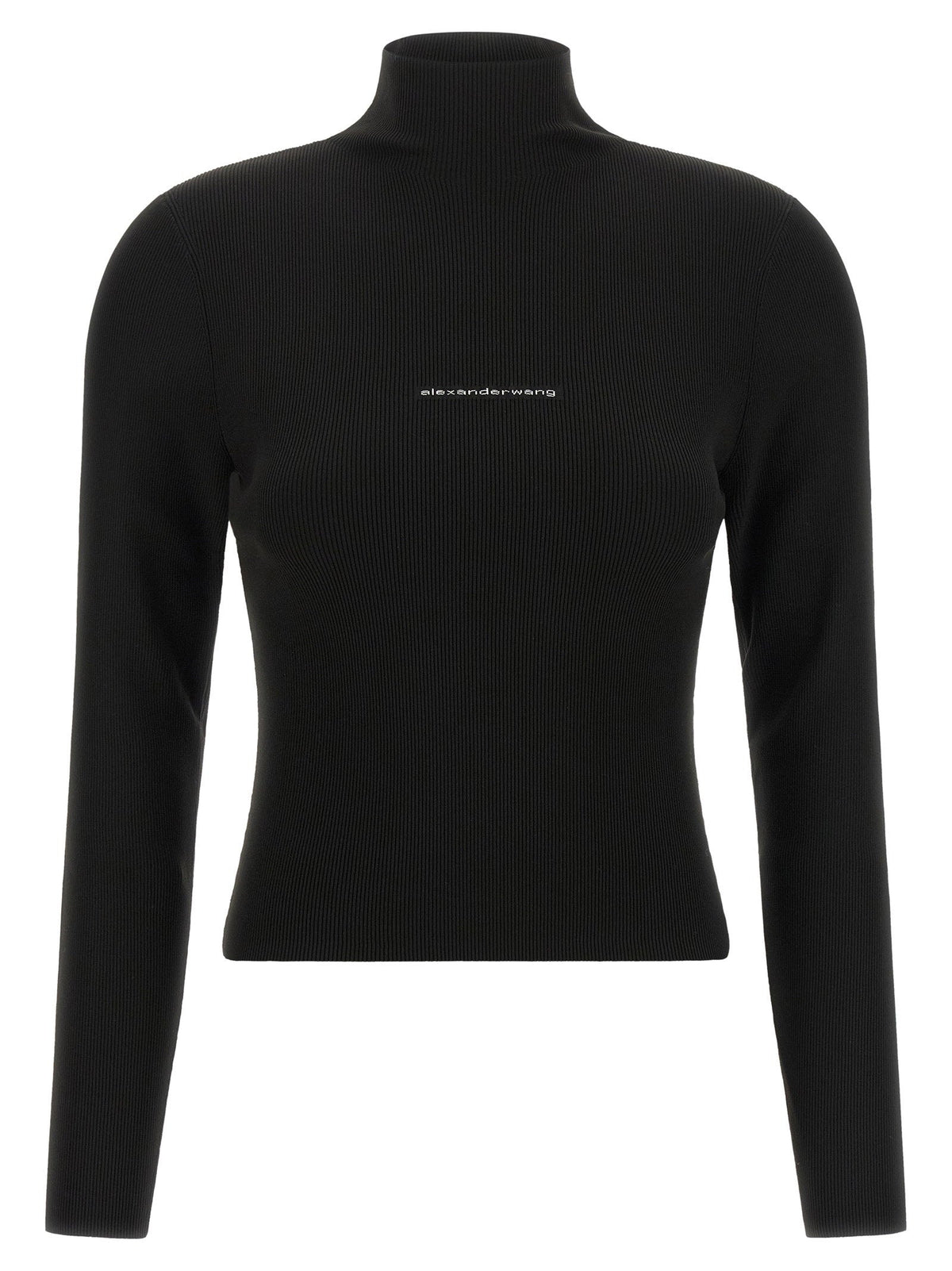 Alexander Wang Ribbed Sweater With Logo