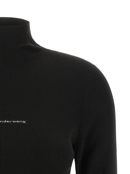 Alexander Wang Ribbed Sweater With Logo