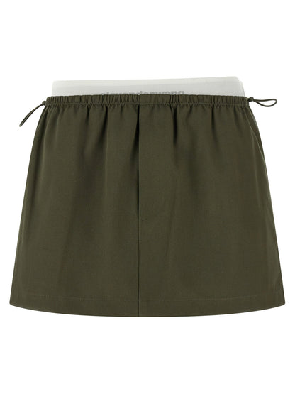 Alexander Wang Double Layer Waist Skirt