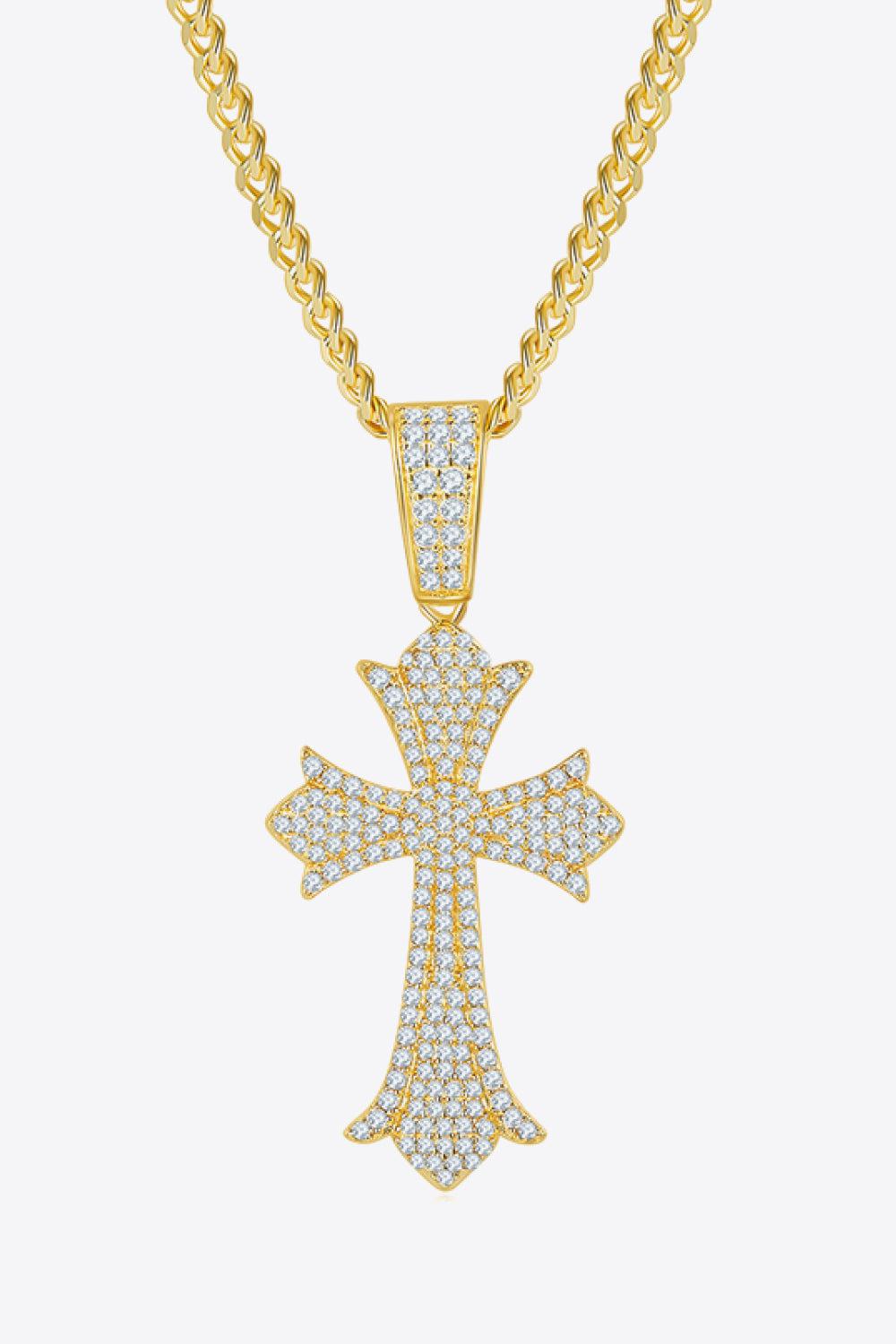 1.19 Carat Moissanite 925 Sterling Silver Necklace