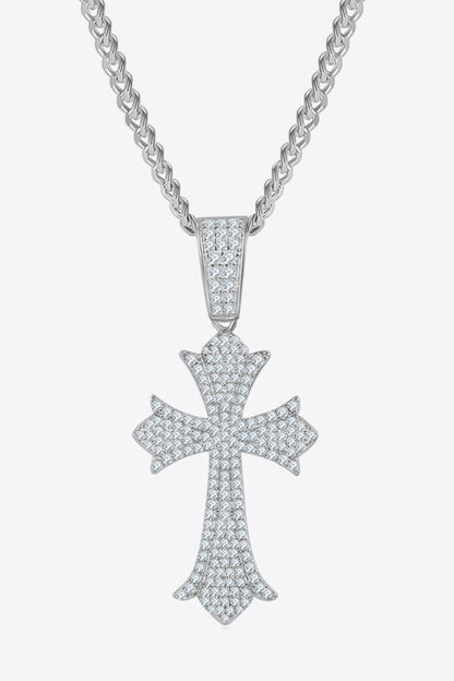 1.19 Carat Moissanite 925 Sterling Silver Necklace