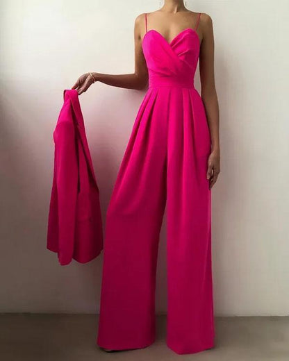 Clidress GF High Waist Wide Leg Jumpsuit