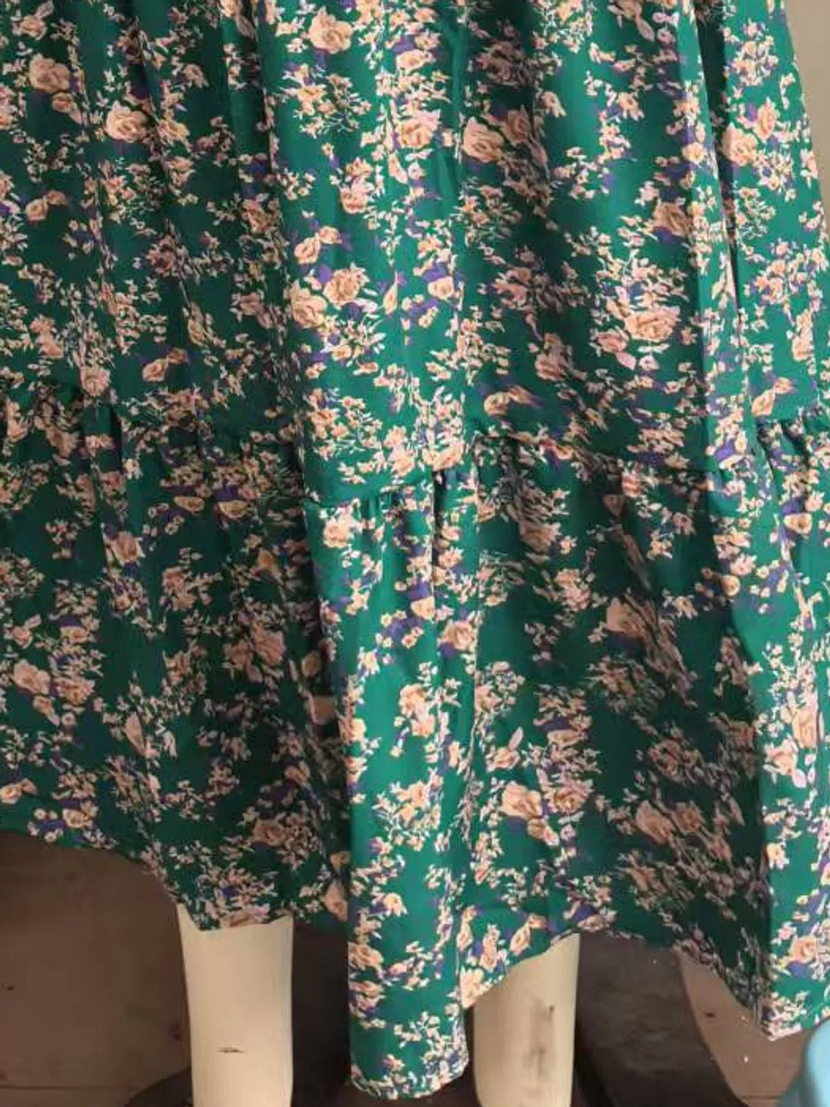 Tiered Midi Skirt