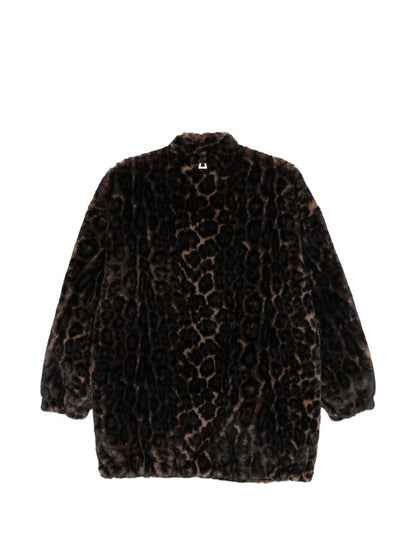 Apparis Leopard Faux-Fur Jacket
