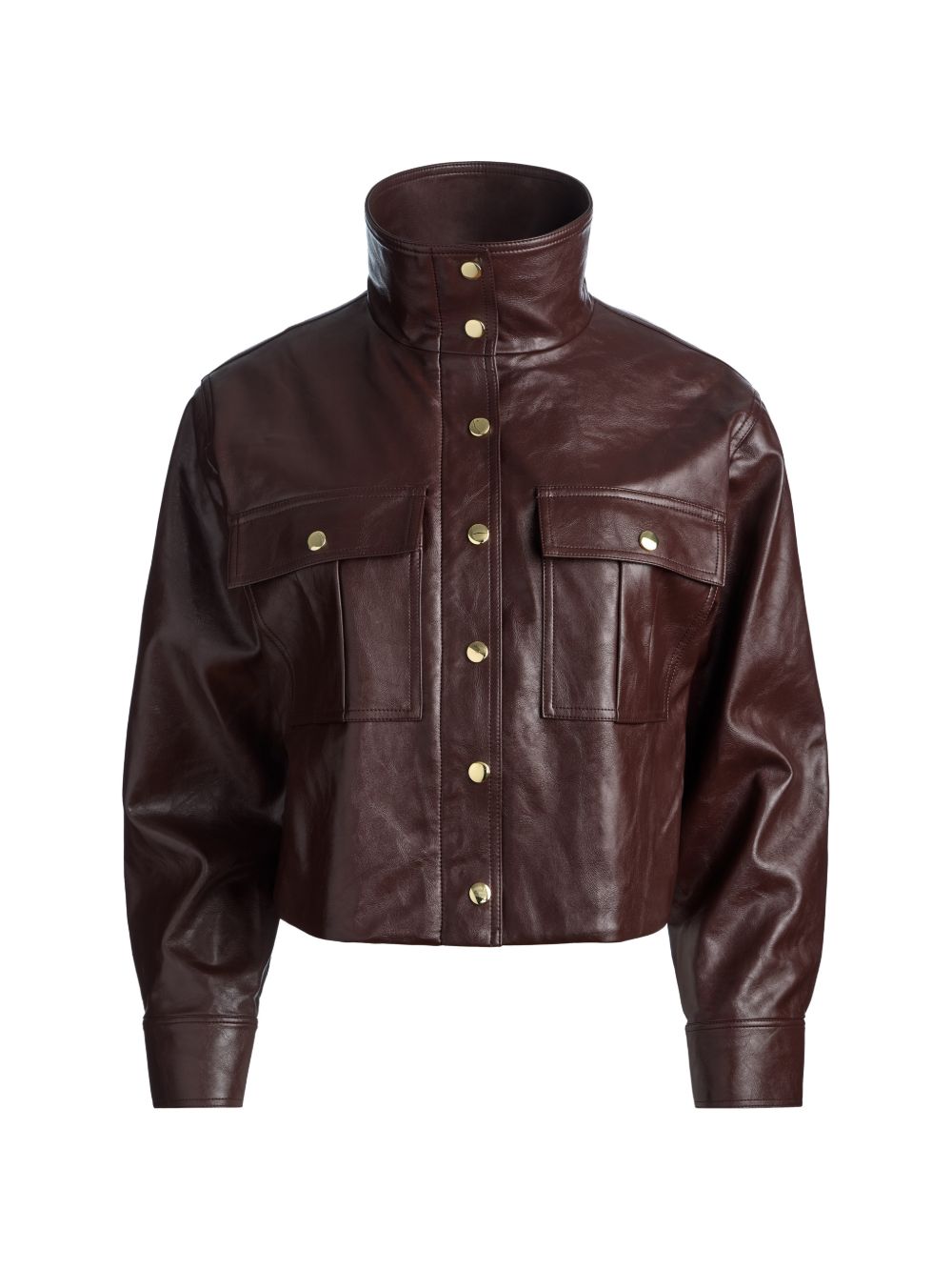 Alice + Olivia James vegan leather jacket
