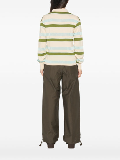 032C JW Anderson Cotton and Wool Polo Shirt