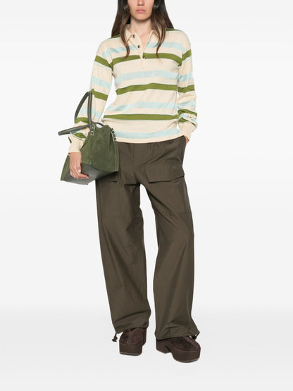 032C JW Anderson Cotton and Wool Polo Shirt