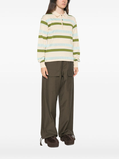 032C JW Anderson Cotton and Wool Polo Shirt