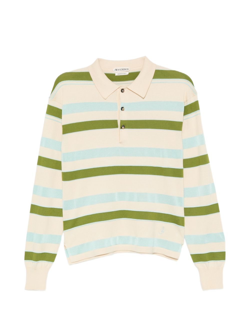 032C JW Anderson Cotton and Wool Polo Shirt