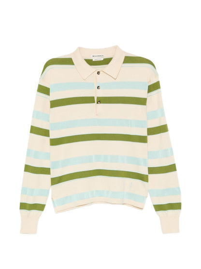 032C JW Anderson Cotton and Wool Polo Shirt