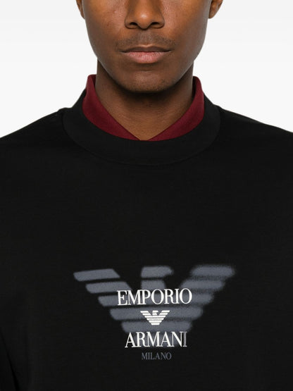 Emporio Armani Logo Cotton Sweatshirt