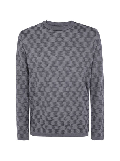 Emporio Armani Wool Crewneck Sweater