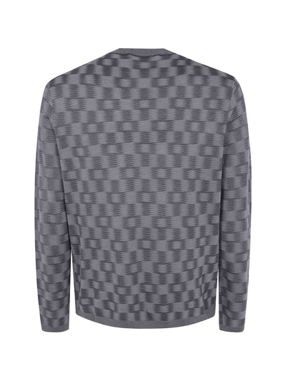 Emporio Armani Wool Crewneck Sweater