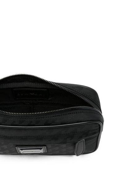 Emporio Armani Eagle All Over Nylon Beauty Case
