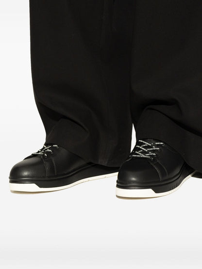 Emporio Armani Leather Sneakers