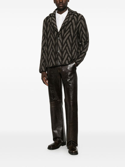 EMPORIO ARMANI CAPSULE Coats BROWN
