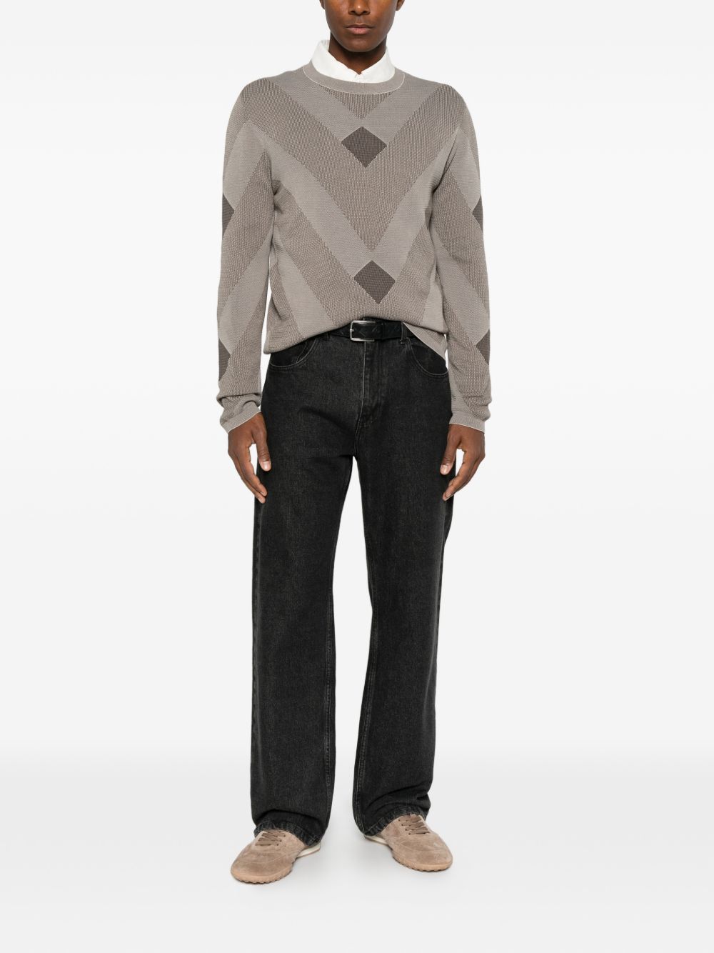 EMPORIO ARMANI CAPSULE Sweaters BROWN