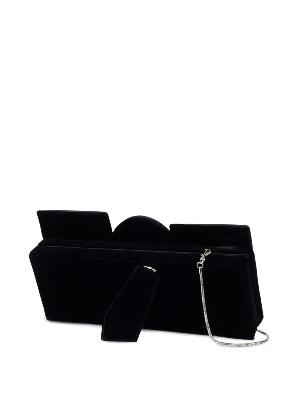Moschino Picture-frame clutch