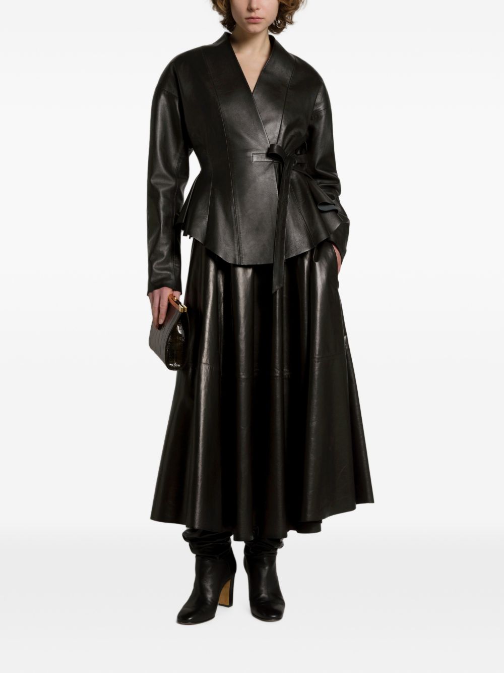 032C Alberta Ferretti Jackets BLACK