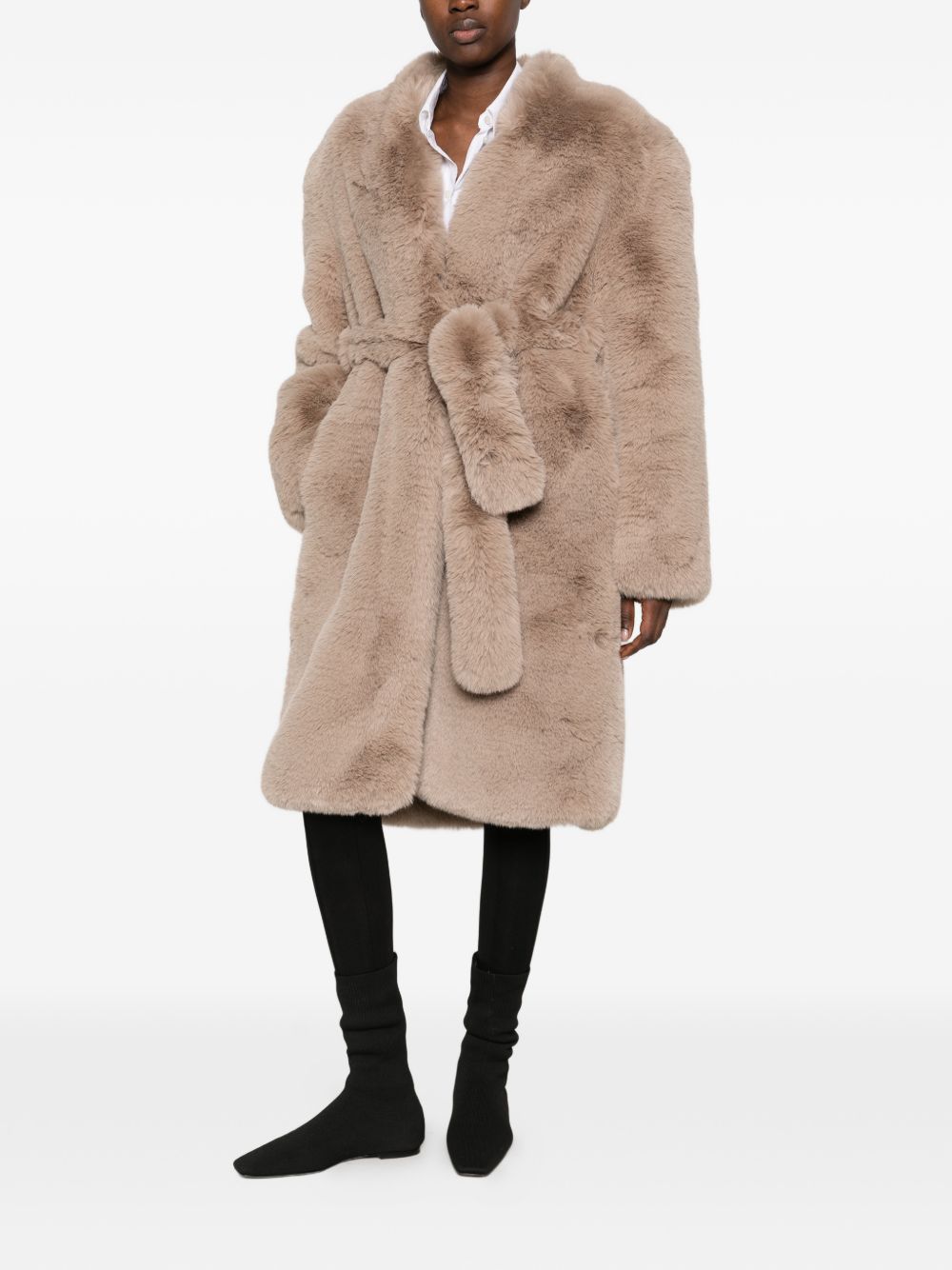 032C Destiny faux fur coat