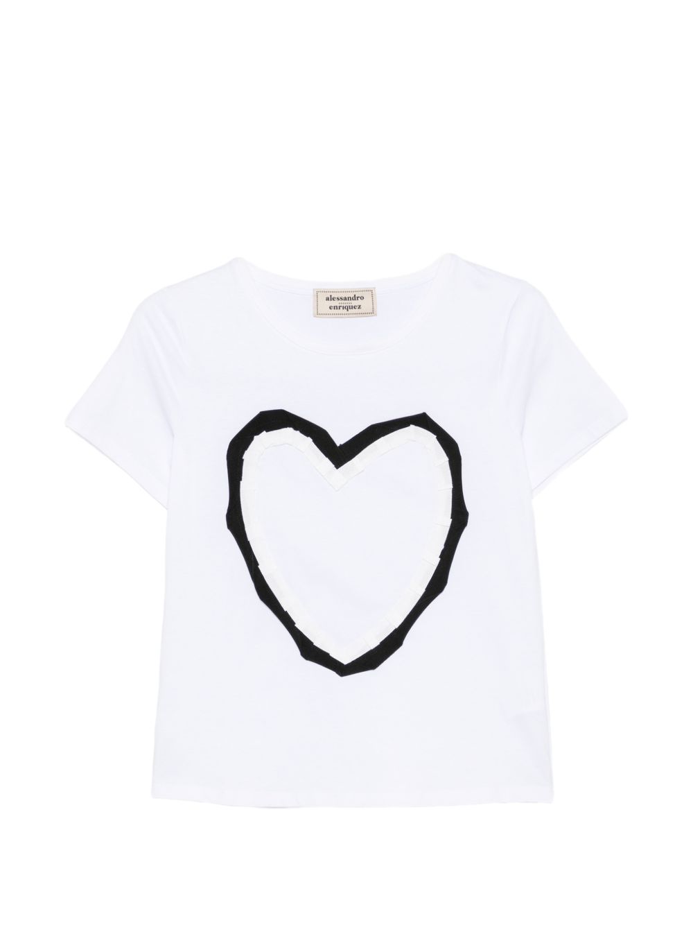 Alessandro Enriquez Printed cotton t-shirt