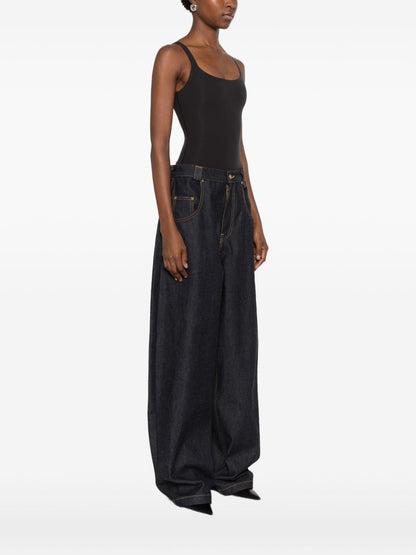 032C Square neck bodysuit