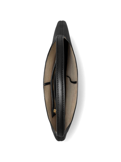 Tory Burch Pierced leather hobo bag
