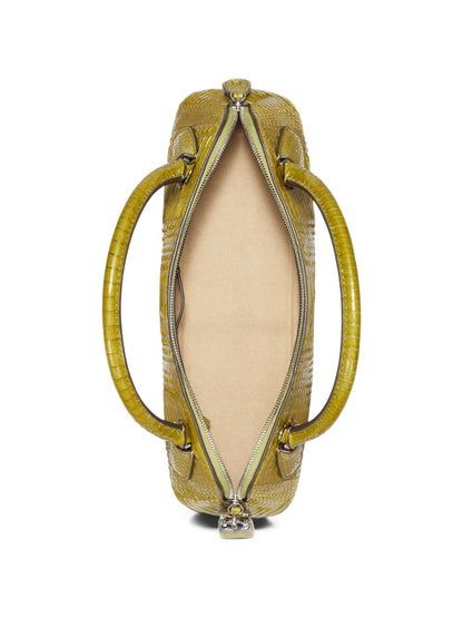 Tory Burch Lock leather handbag