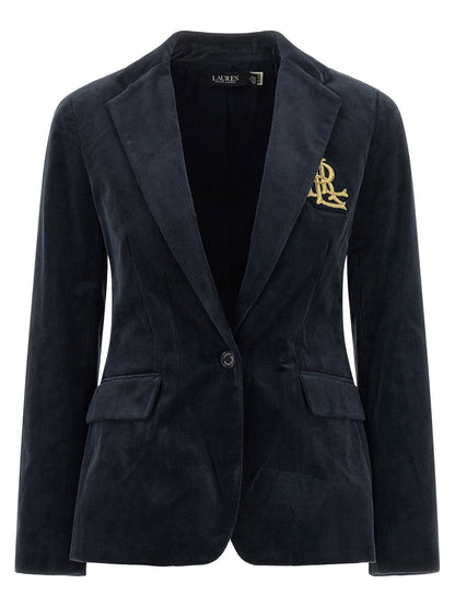 Lauren Ralph Lauren Metal Wire Embroidery Blazer