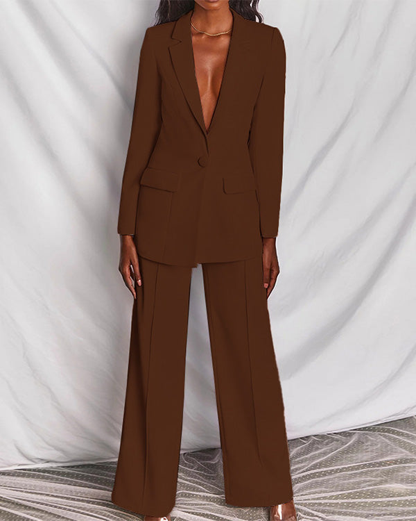Clidress Lizzy Blazer and Pant Set Suit