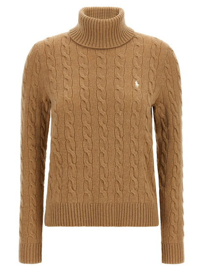 Polo Ralph Lauren Braided Turtleneck Sweater