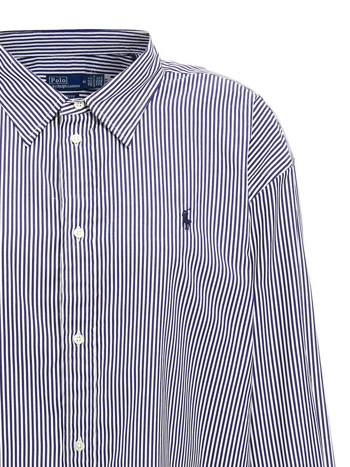 Polo Ralph Lauren Striped And Logo Shirt