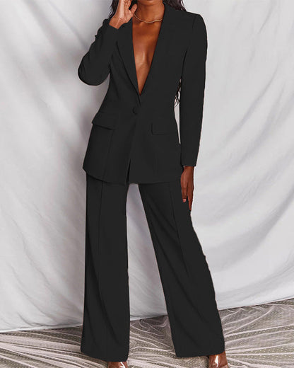 Clidress Lizzy Blazer and Pant Set Suit