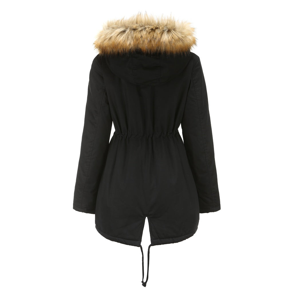 Fleece Lined Cotton-Padded Parkas