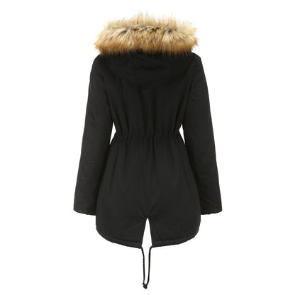 Fleece Lined Cotton-Padded Parkas