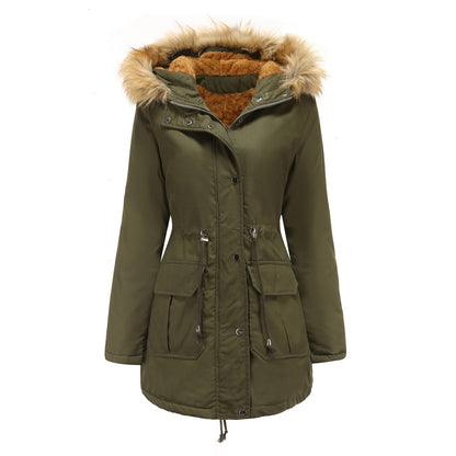Fleece Lined Cotton-Padded Parkas