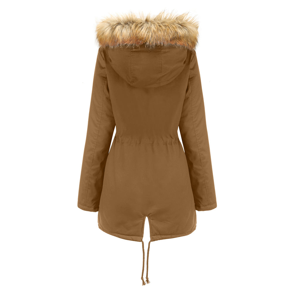 Fleece Lined Cotton-Padded Parkas