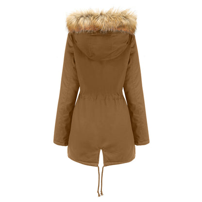 Fleece Lined Cotton-Padded Parkas