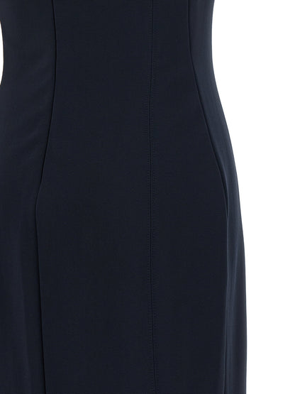 Lauren Ralph Lauren Long Dress With Crossed Neckline