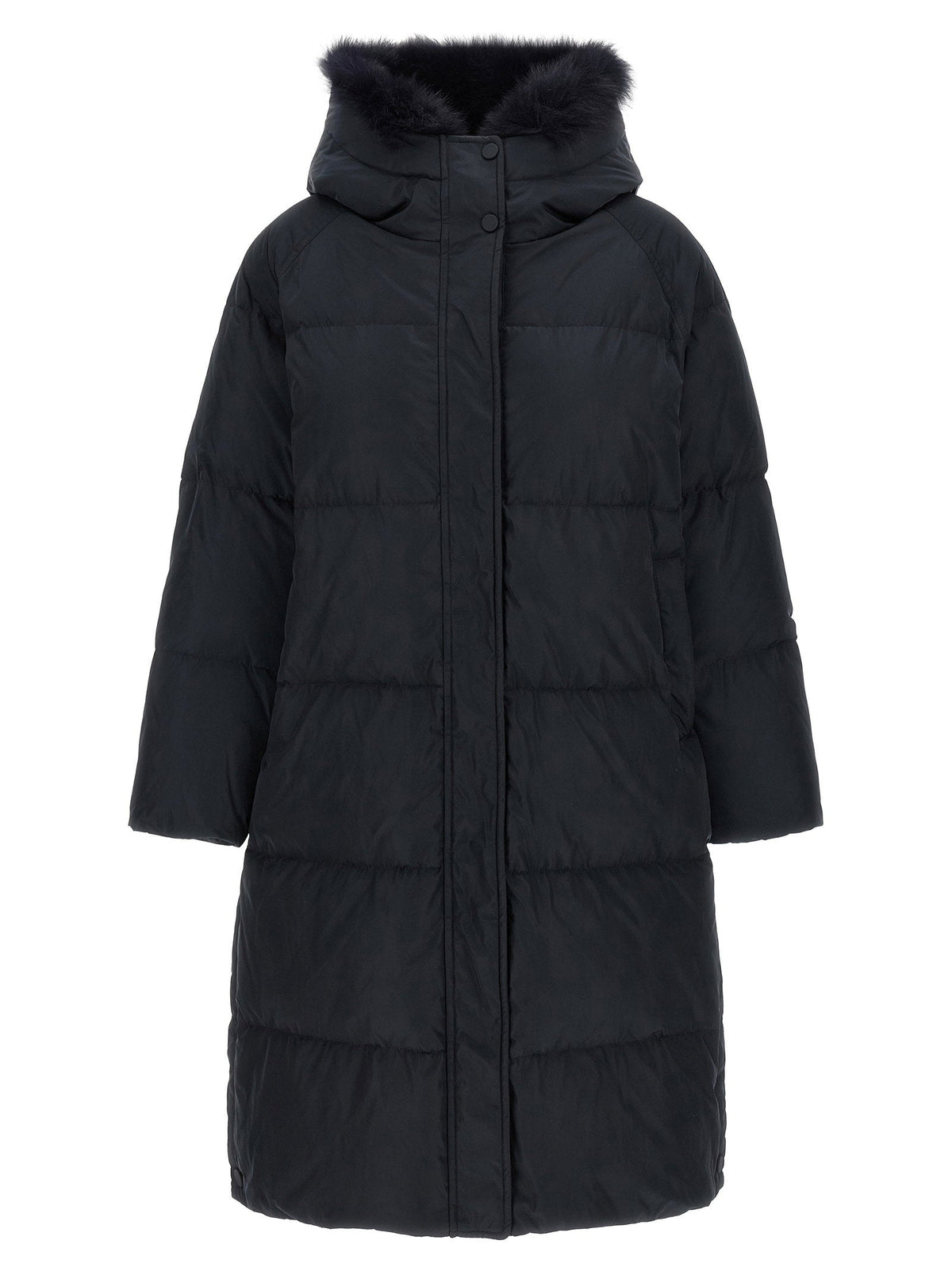 Army Yves Salomon Fox Fur Finishing Down Jacket