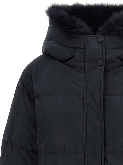 Army Yves Salomon Fox Fur Finishing Down Jacket