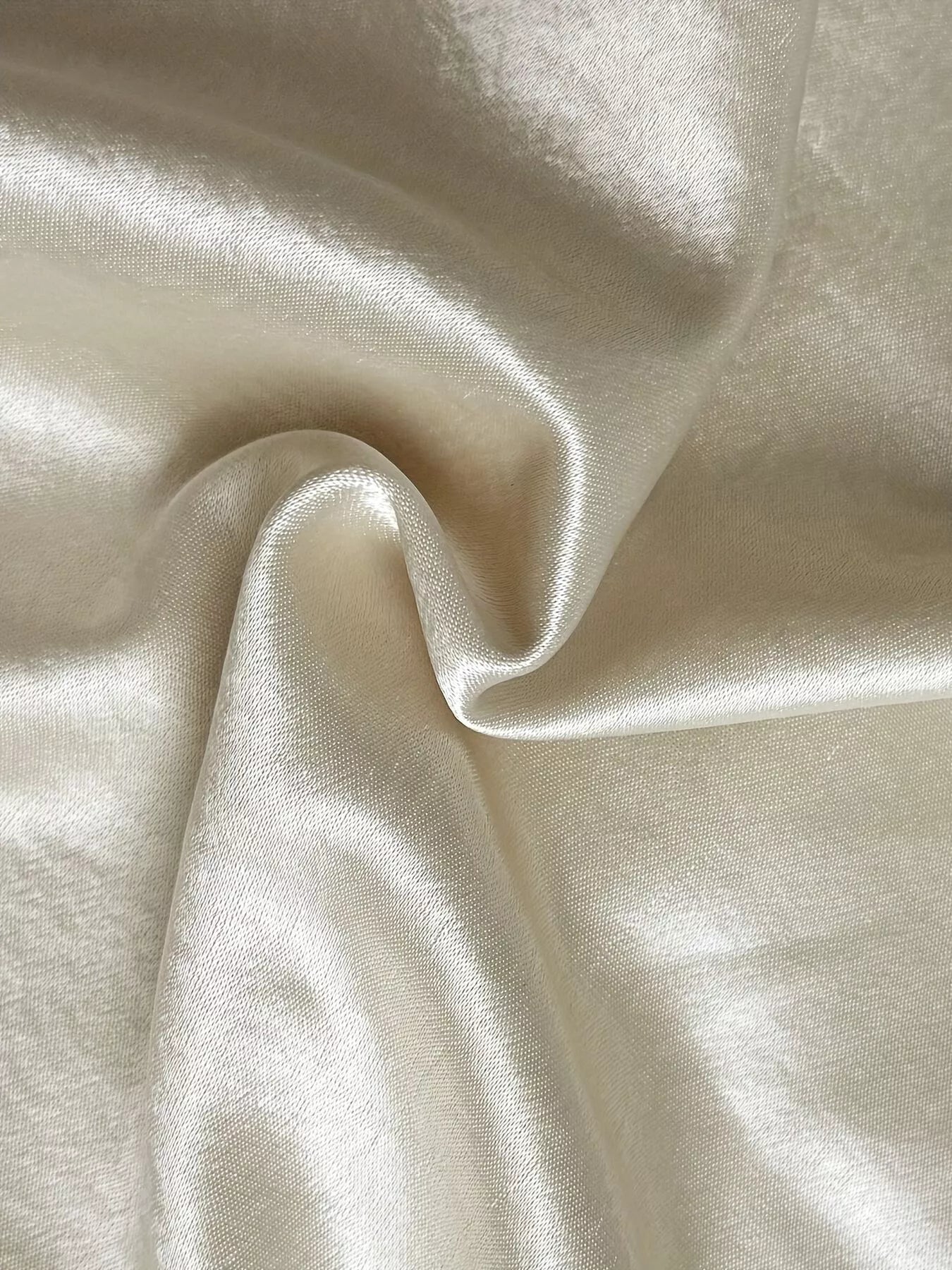 Elegant Satin Button-Down Shirt Dress