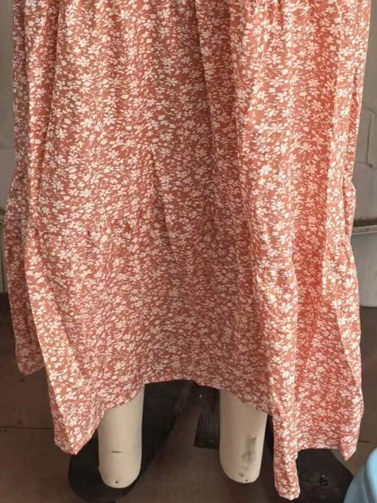 Tiered Midi Skirt