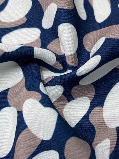 Printed Button-Down Long Sleeve Shirt